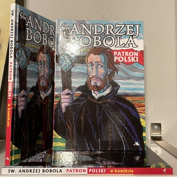 Św. Andrzej Bobola w komiksie – Paweł Kołodziejski